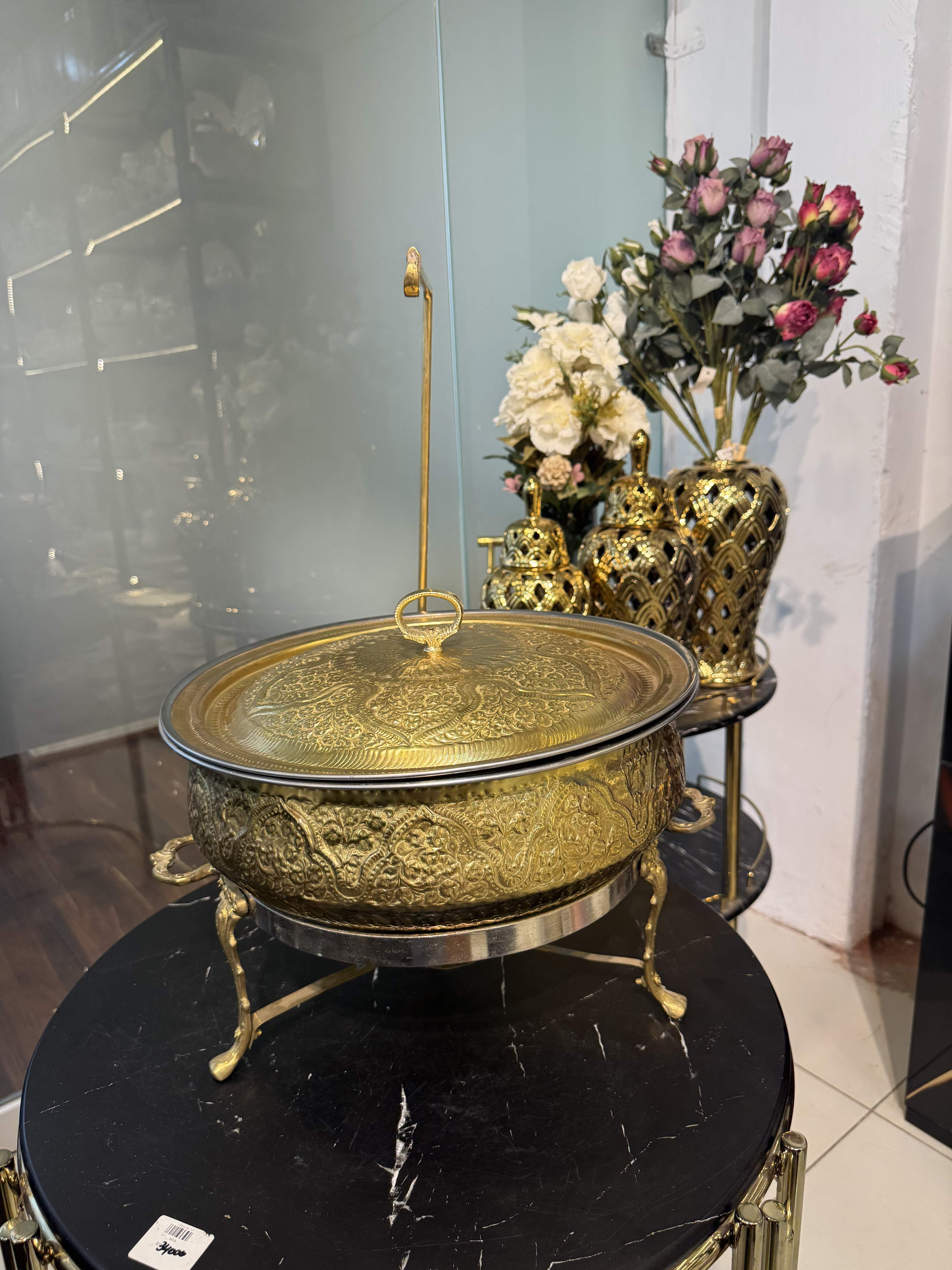 Brass Handi With Stand
