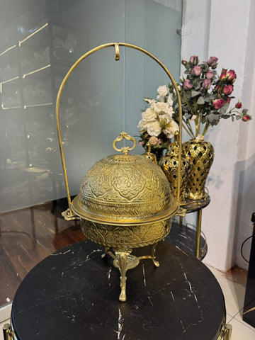 Small Brass Dome Dish