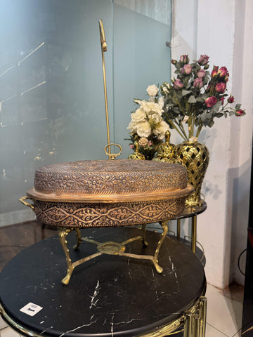Big Oval Double Tone Dish