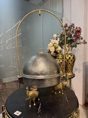 Silver Round Dish