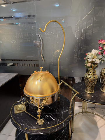 Oak Chafing Dish