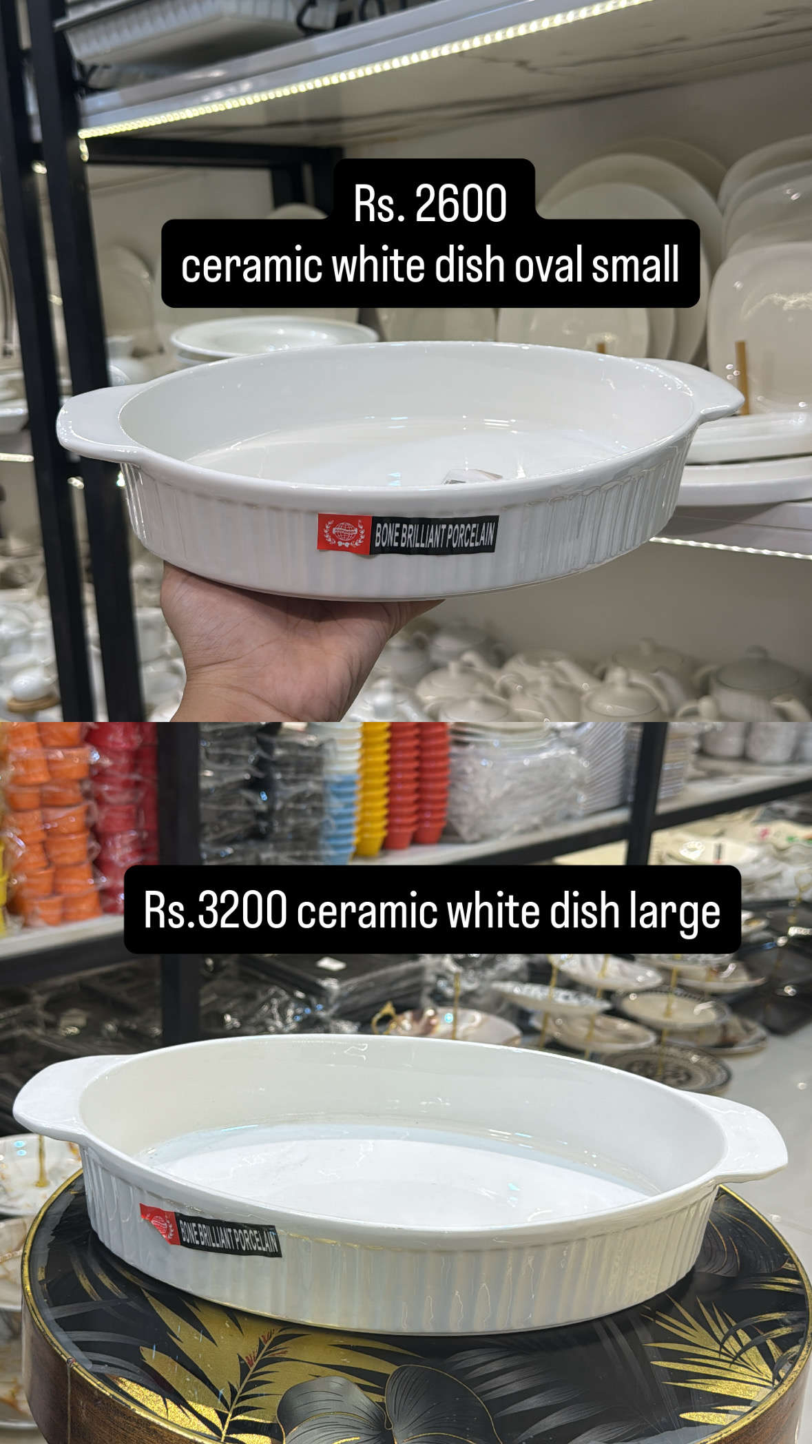 Oval Dish L