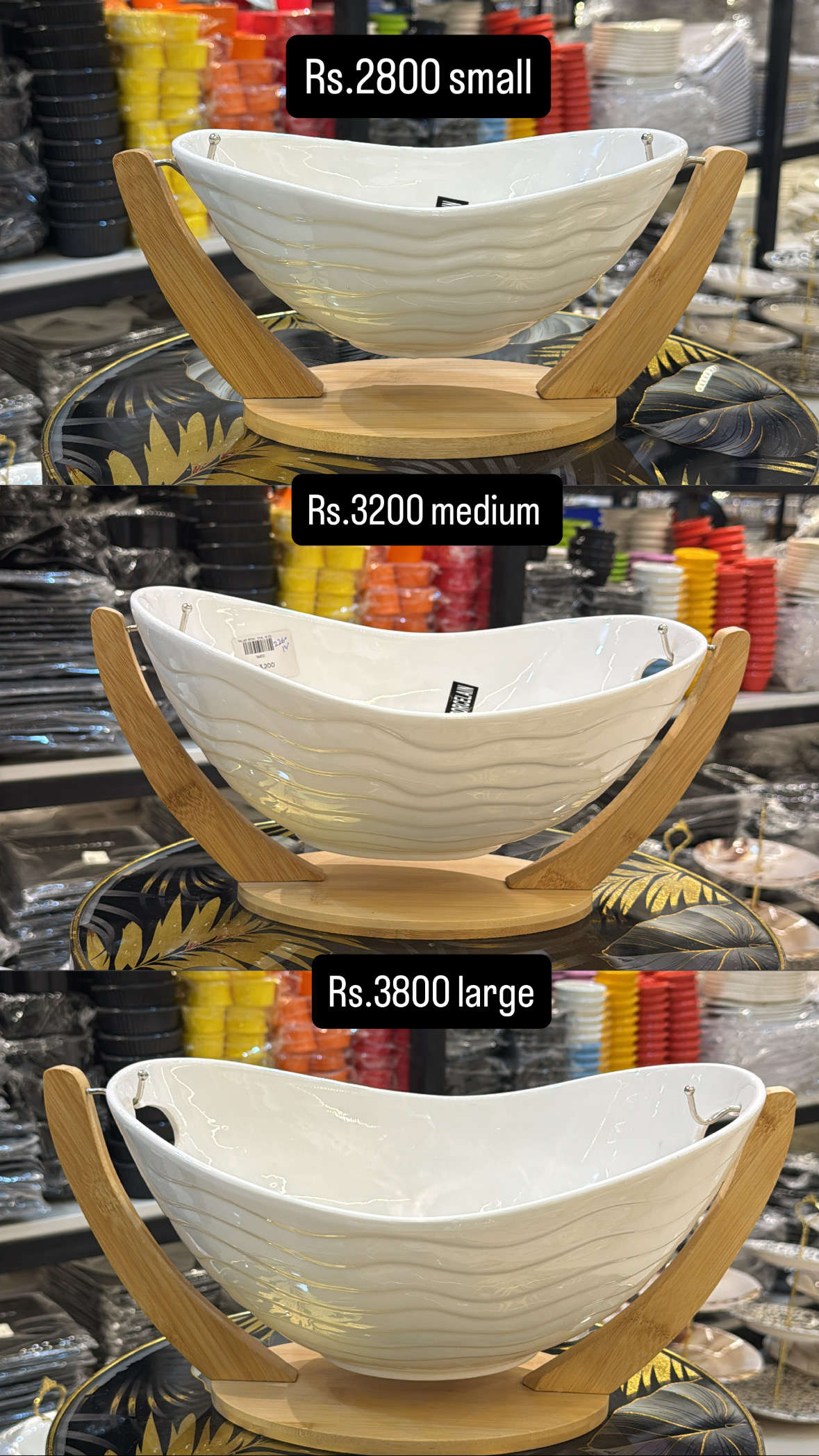Salad Bowl Oval 10"