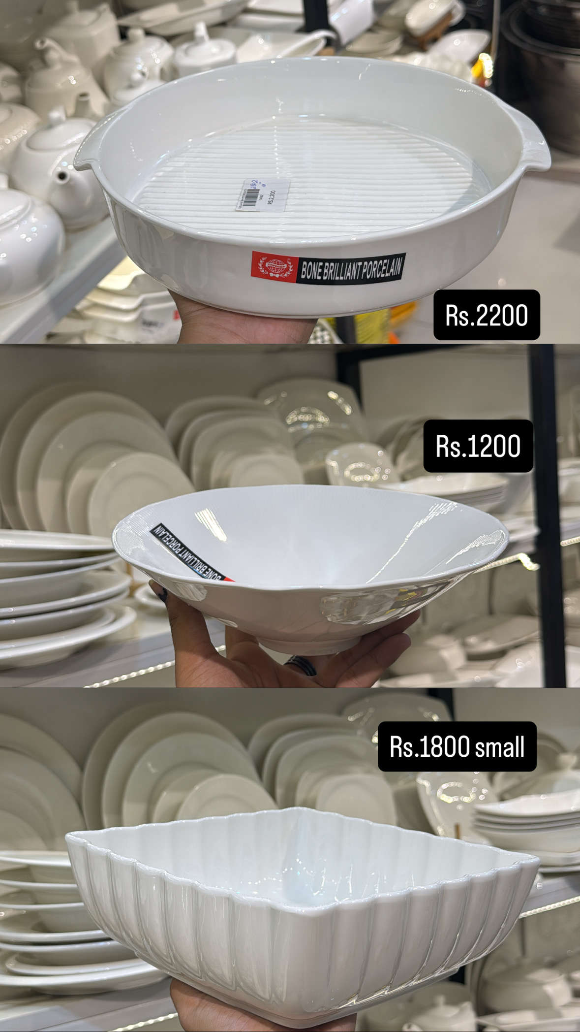 Square Bowl L