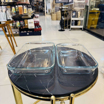 Glass Rect Dish
