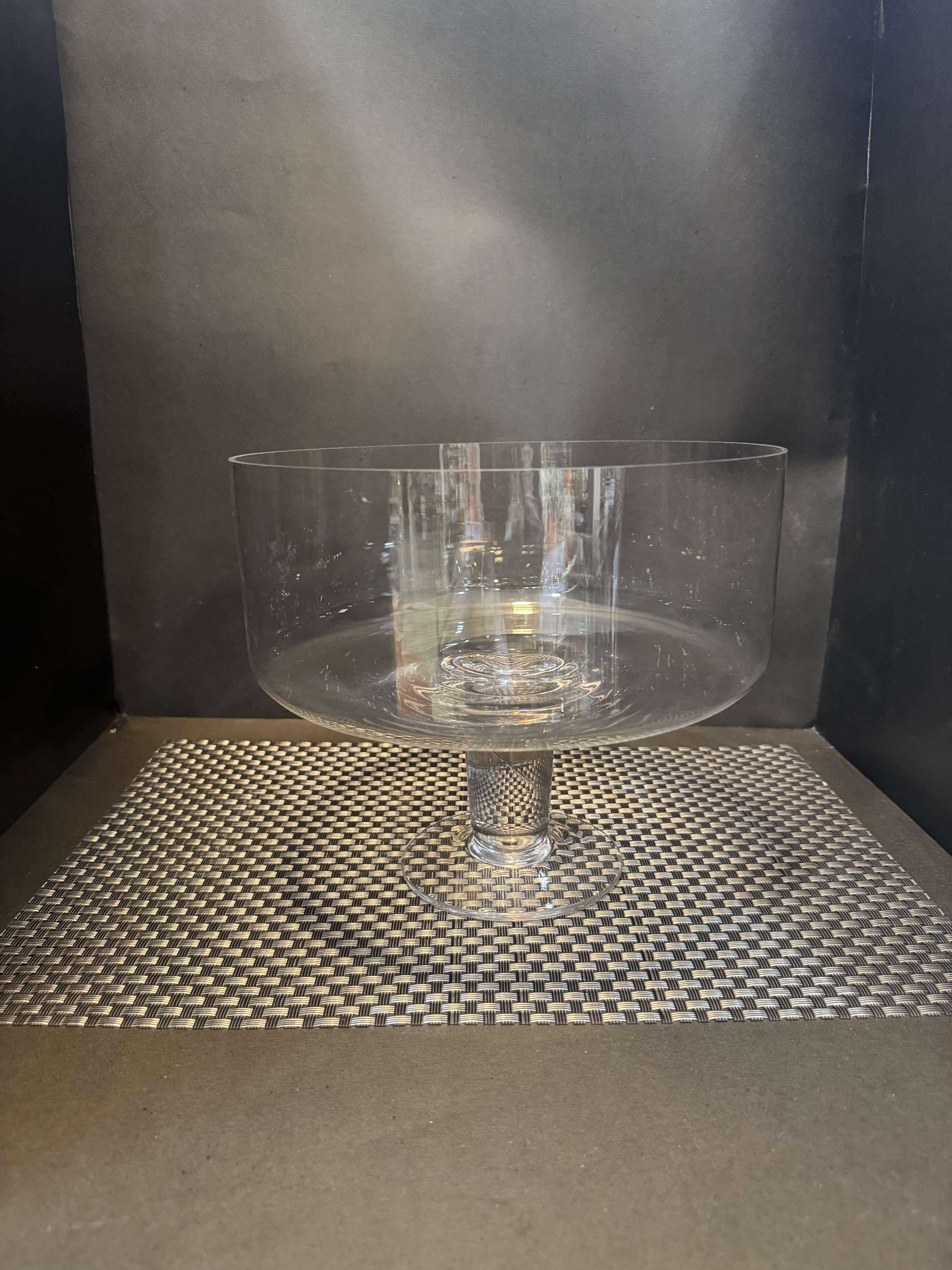 Glass Trifle Bowl 10inches
