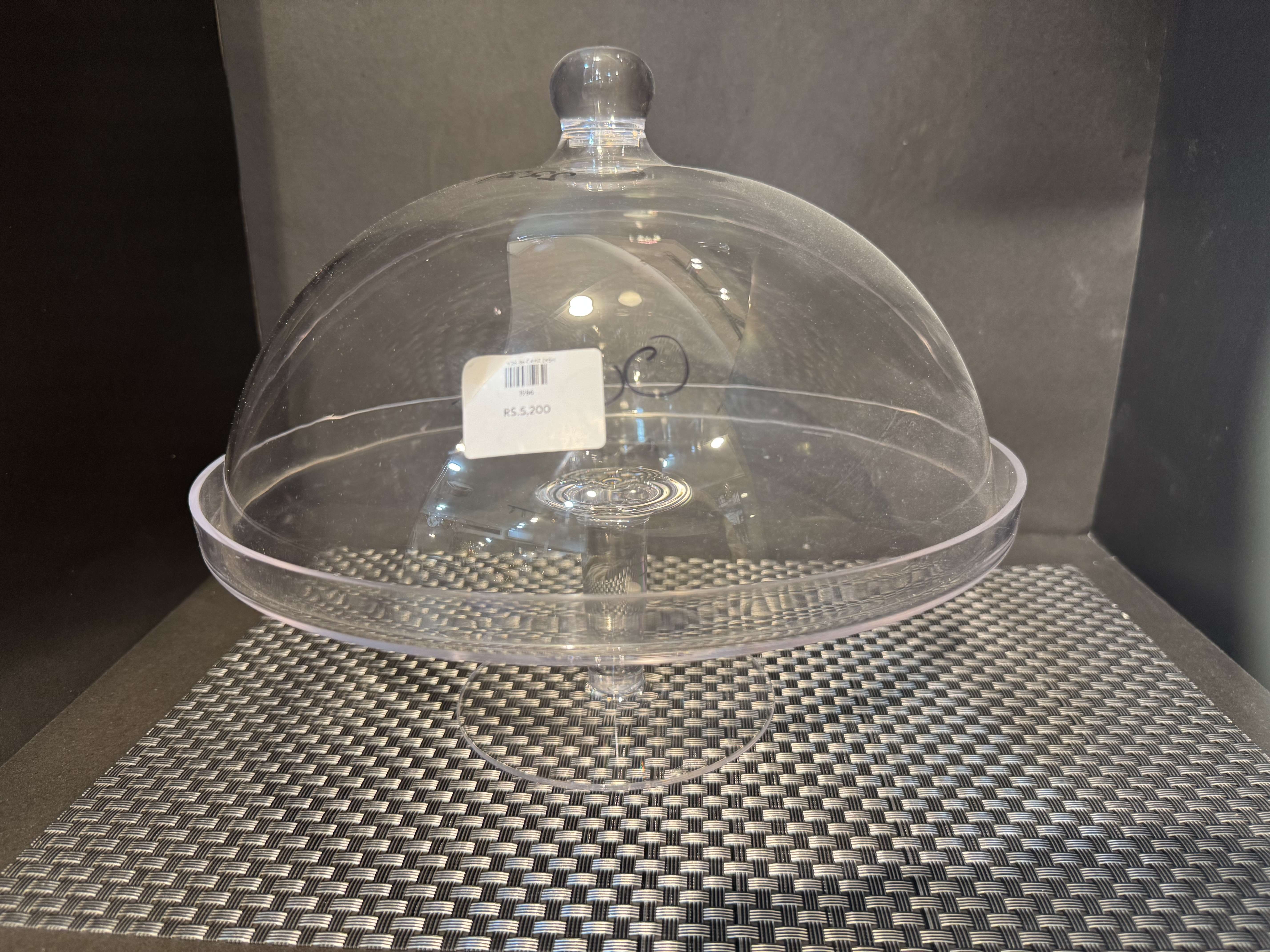 Acrylic Cake Dish
