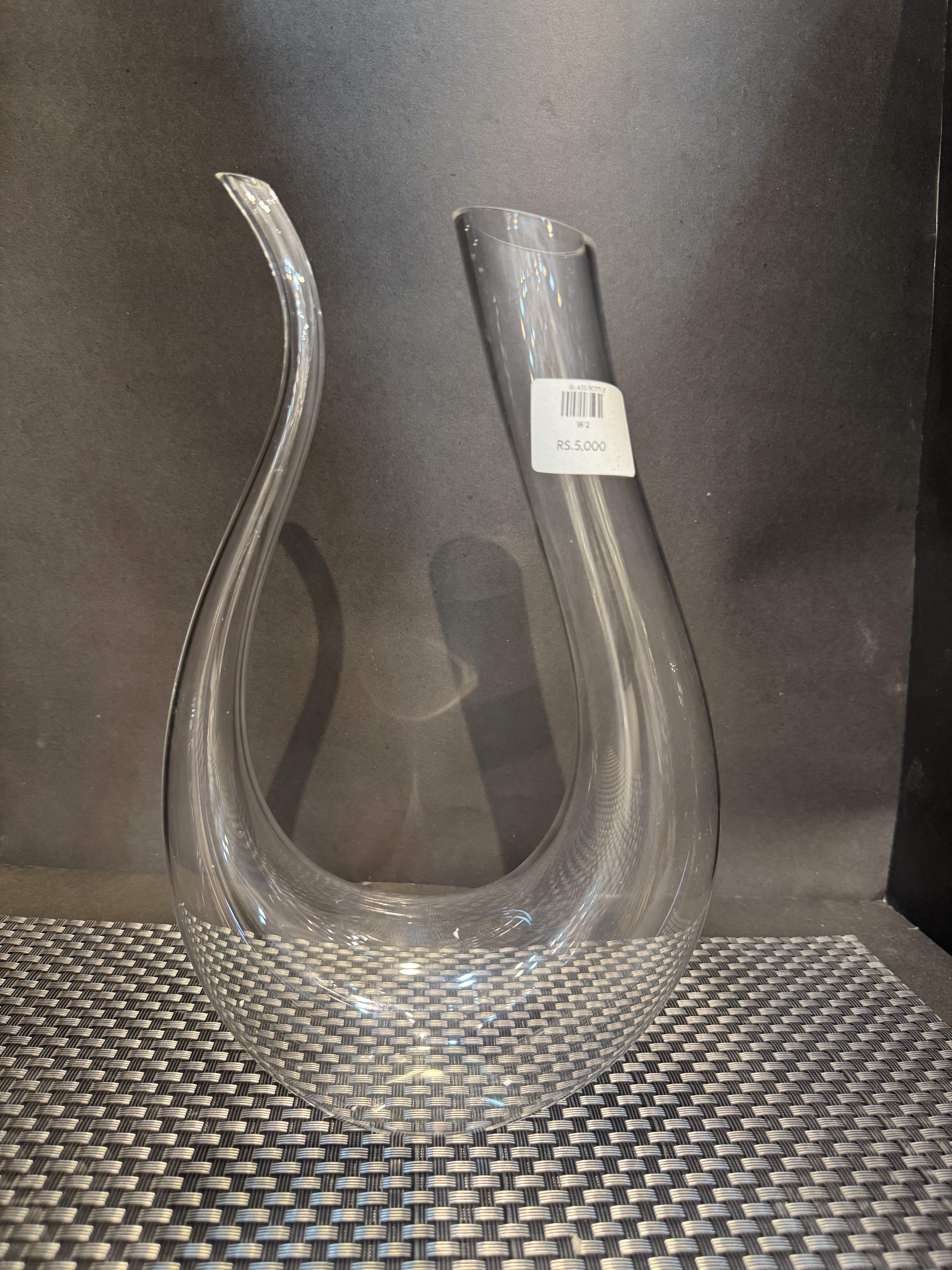 Glass Serving Bottle