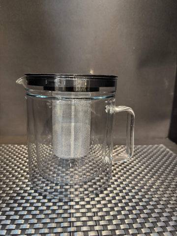 Glass Dubble Wall Tea Pot