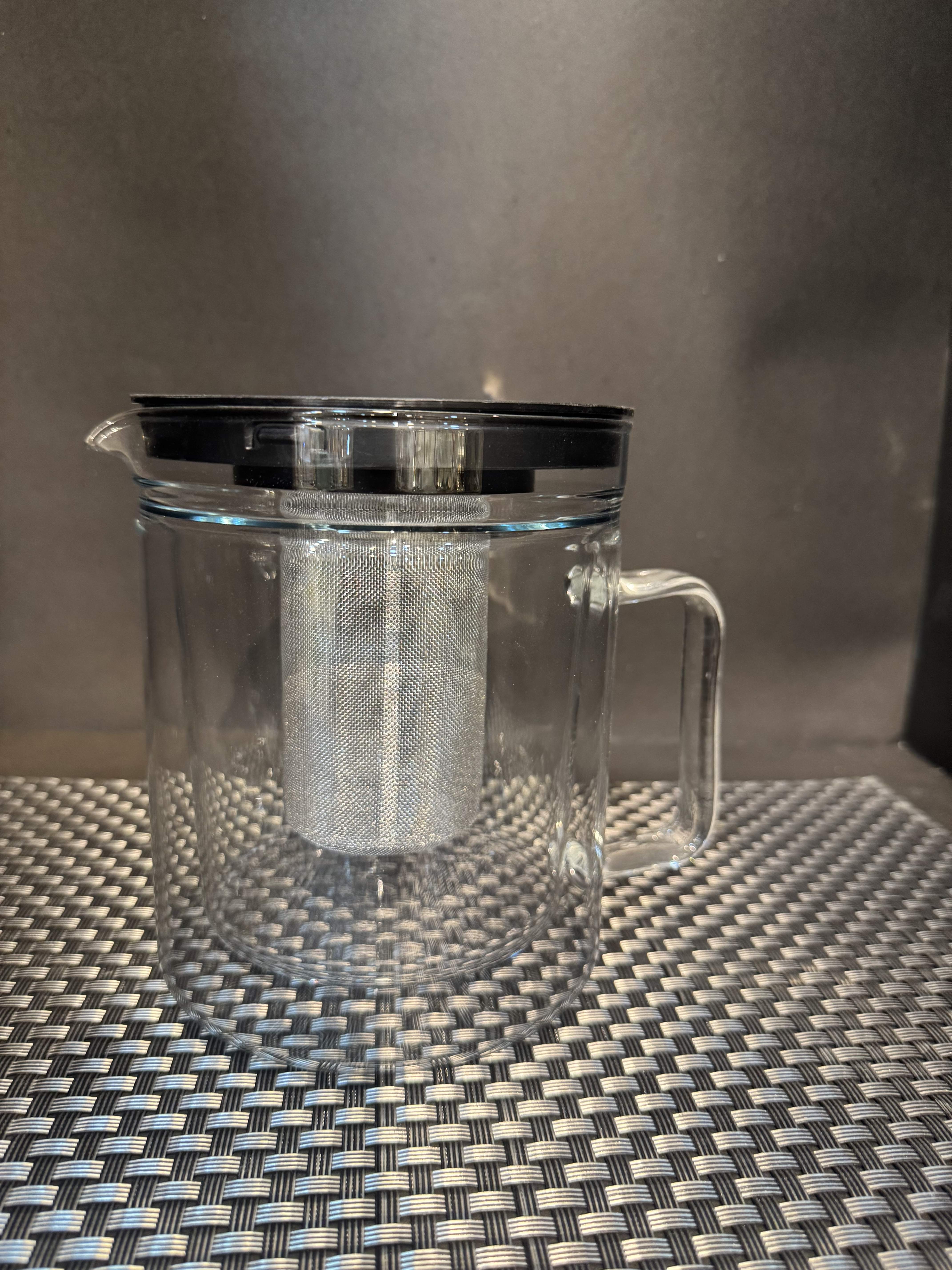 Glass Dubble Wall Tea Pot