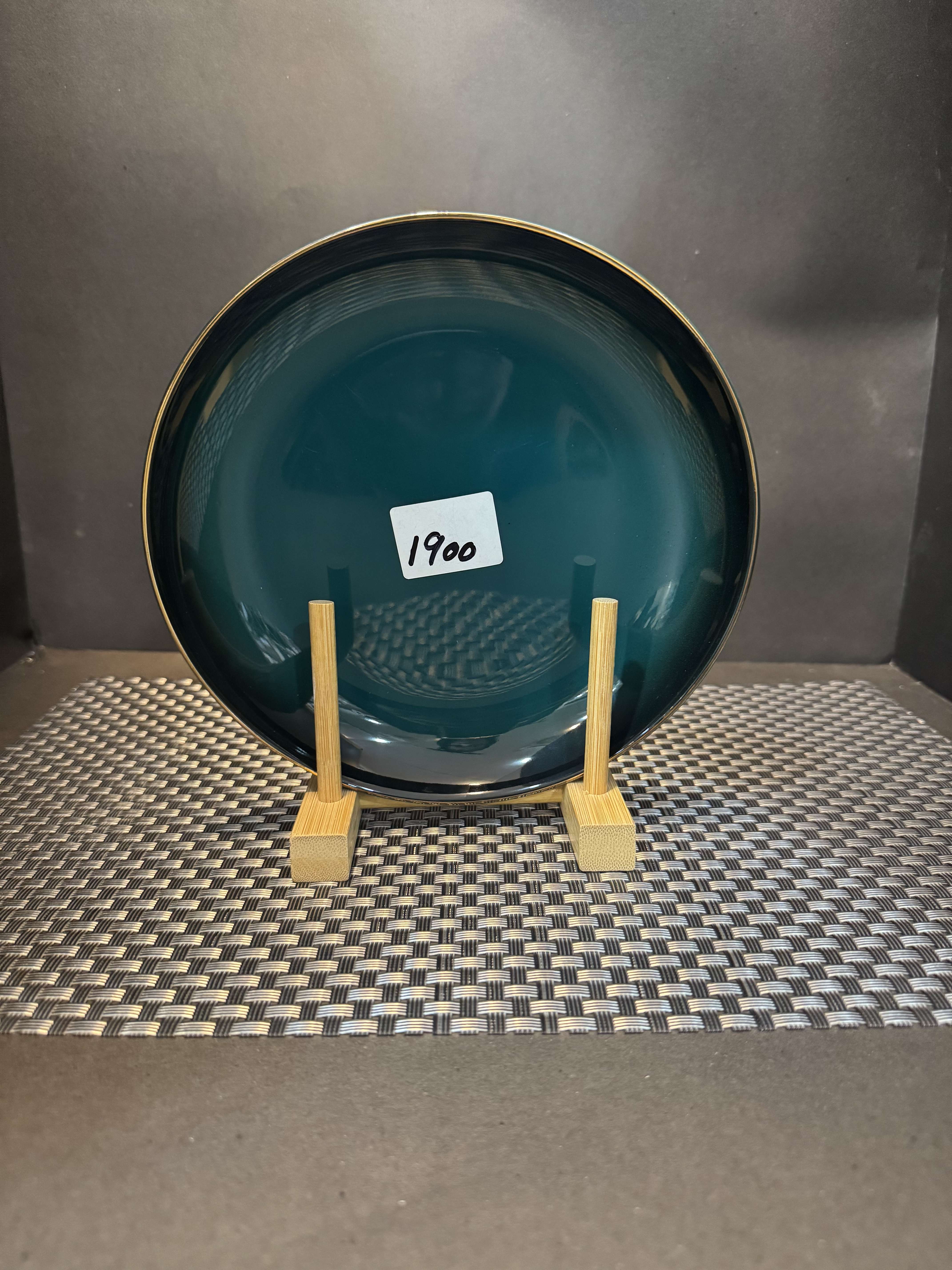 Green Dinner Plate