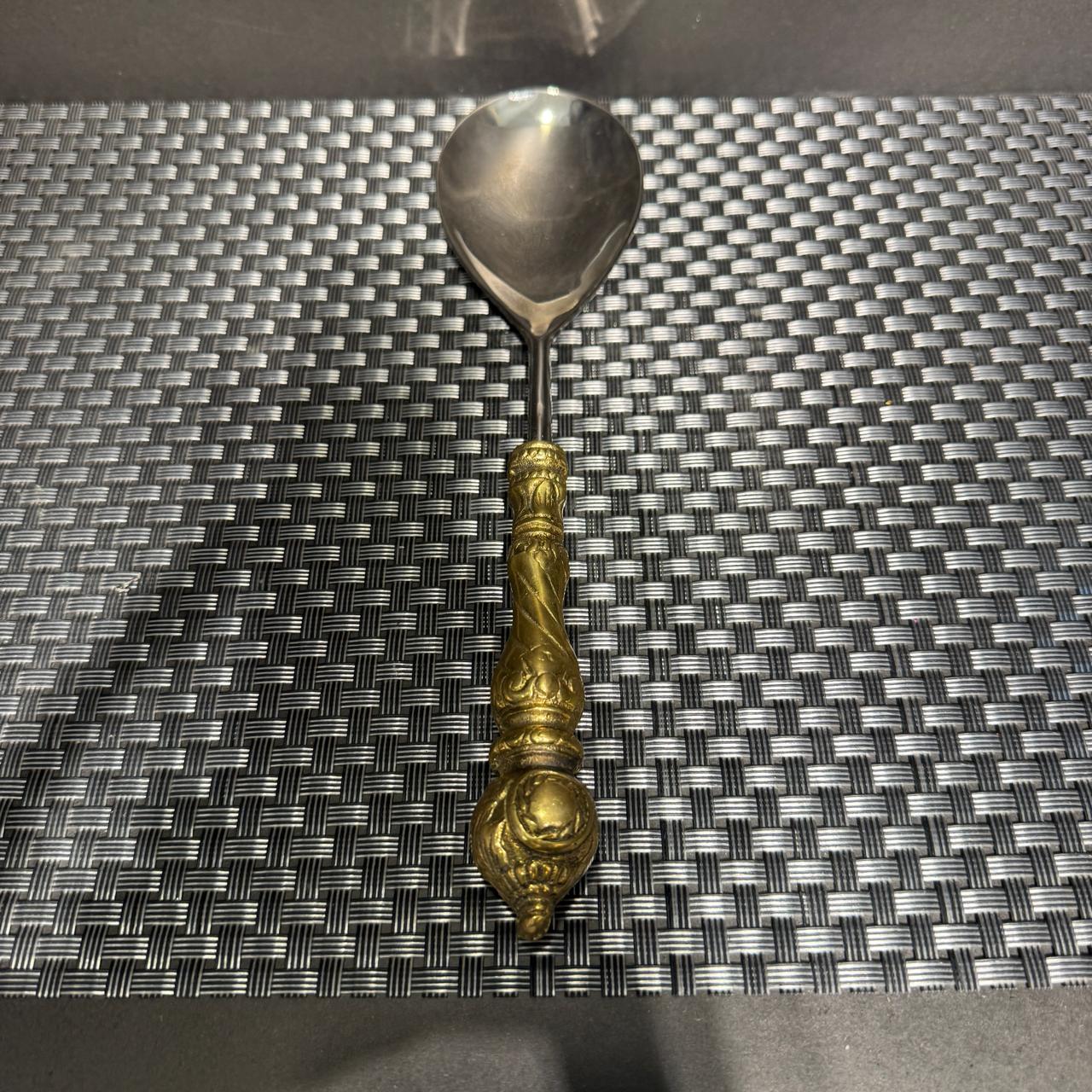 Brass Serving Spoon