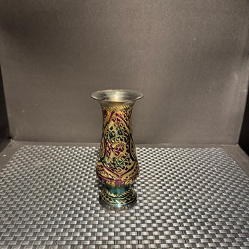 Brass Colourful Vase