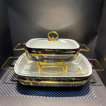 Buffet Dish With Stand