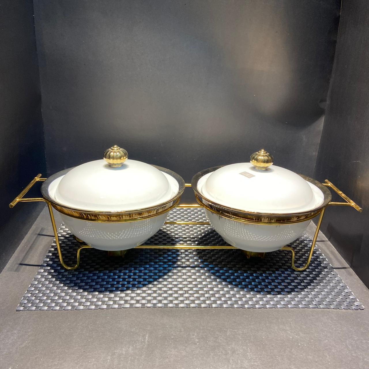 Buffet Dish With Stand