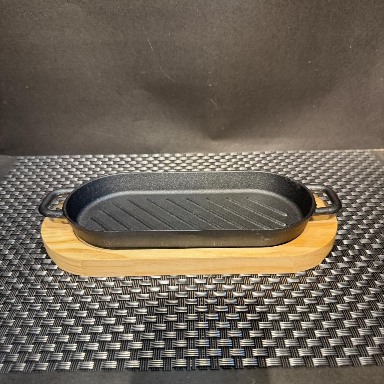 Cast Iron Rect Sizzling