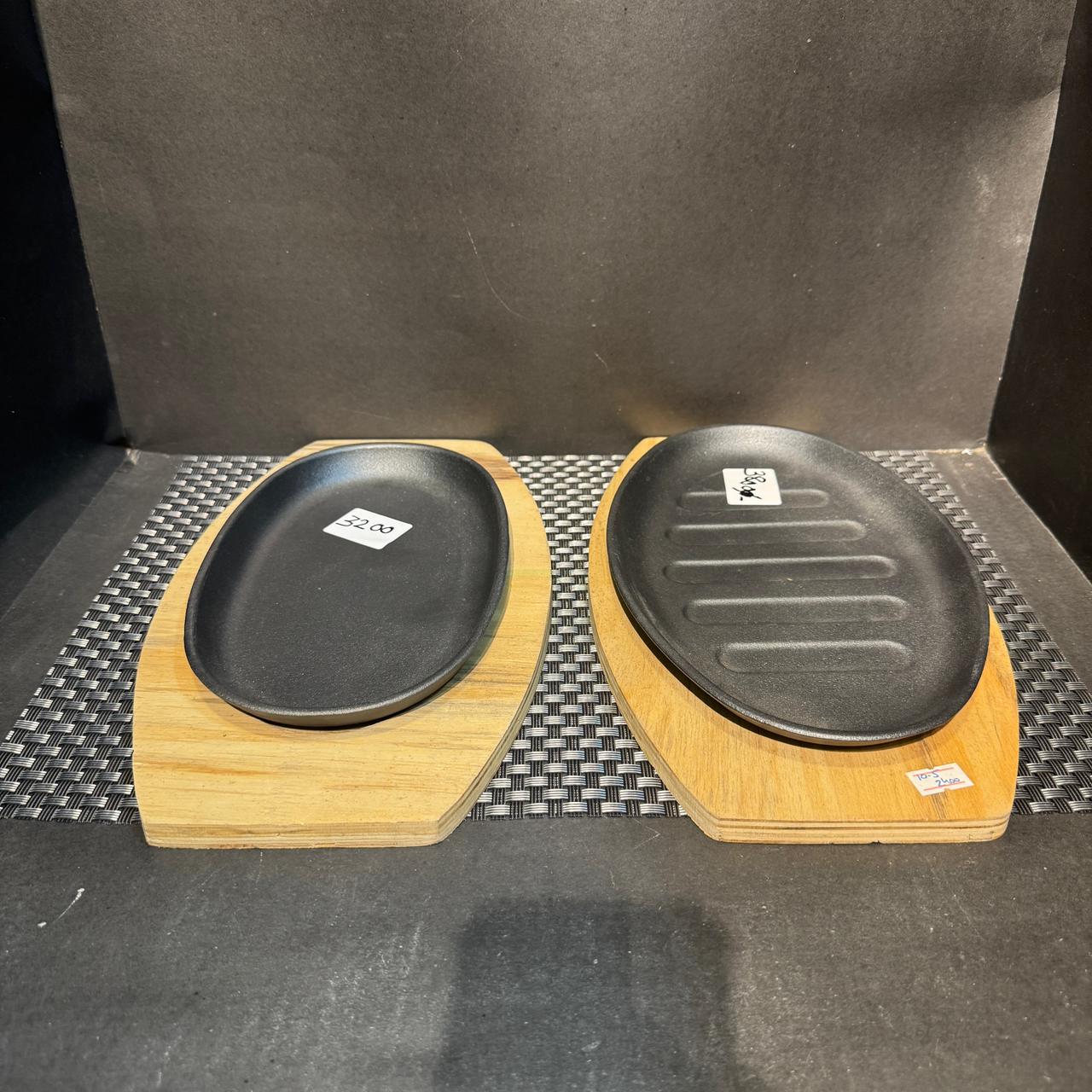 Cast Iron Oval Sizzling