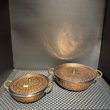 Copper Serving Karahi