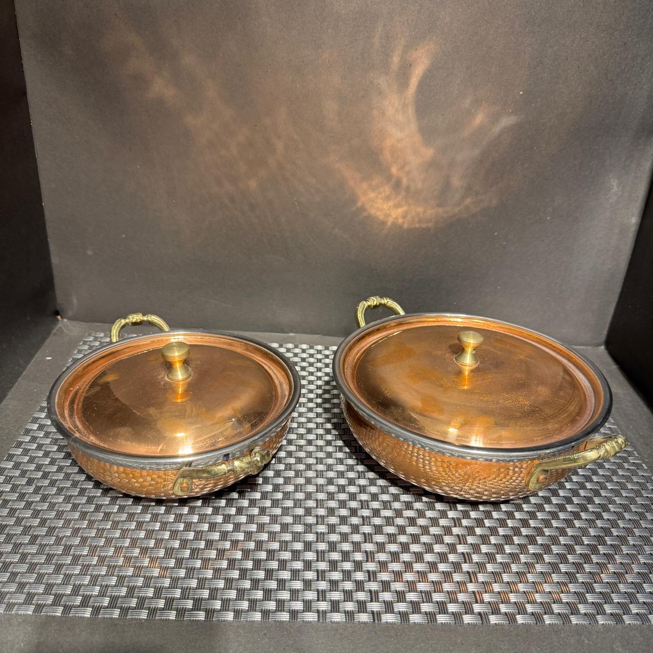 Copper Serving Karahi