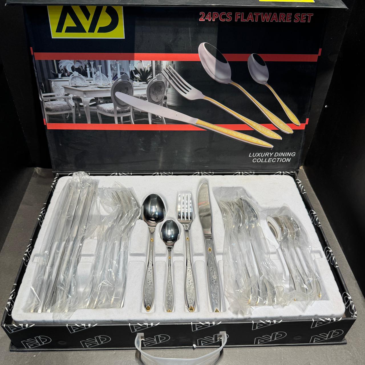 Cutlery Set 24/pcs