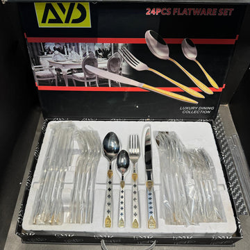 Cutlery Set 24/pcs