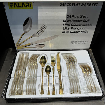 Cutlery Set 24/pcs