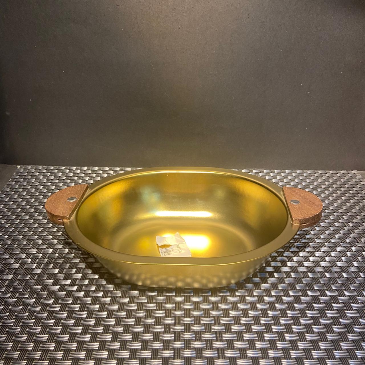 Golden Rect Bowl