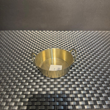 Golden Ramkin With Handle
