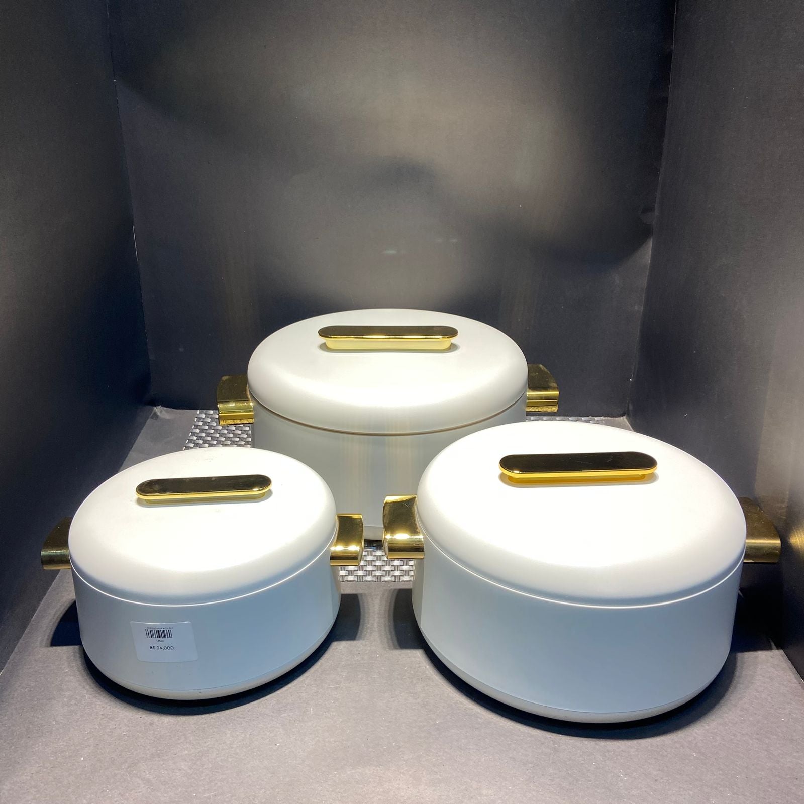 Set Of 3 Hot Pots