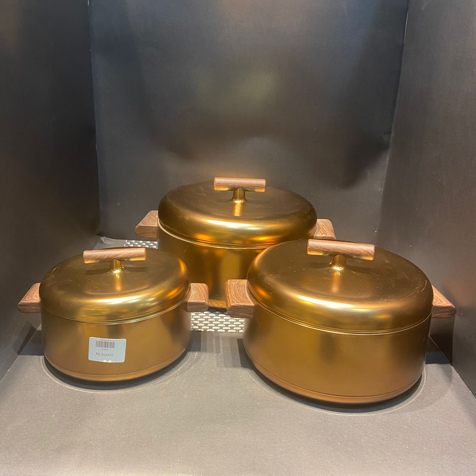 Set Of 3 Hot Pots
