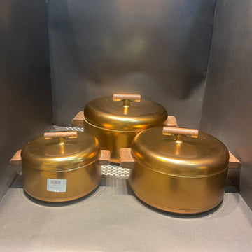 Set Of 3 Hot Pots