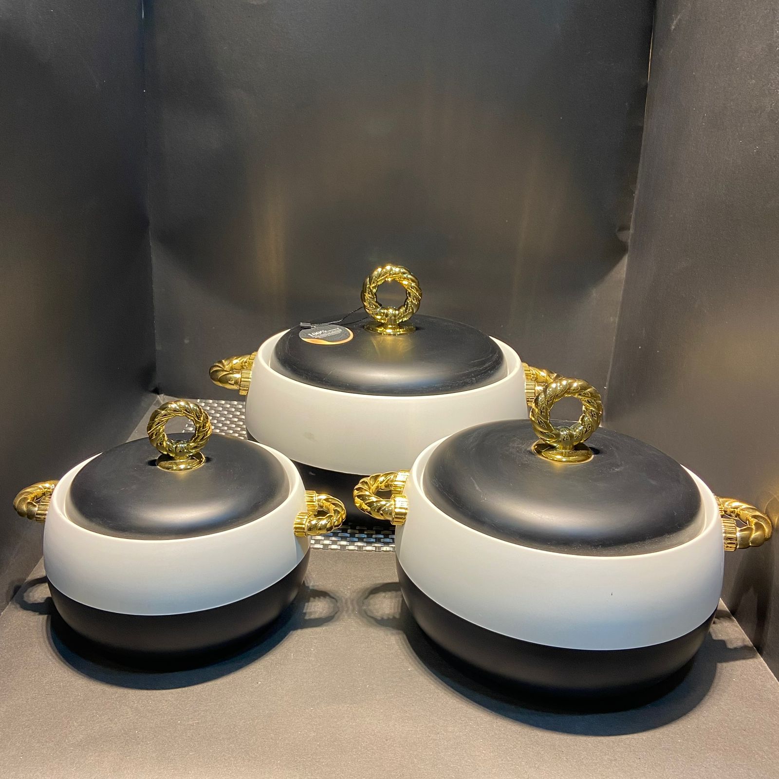 Set Of 3 Hot Pots