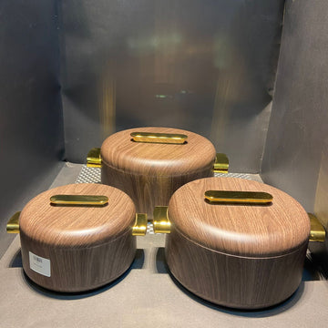 Set Of 3 Hot Pots