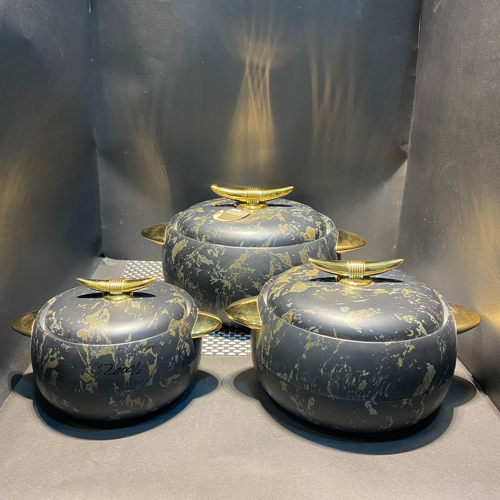 Set Of 3 Hot Pots