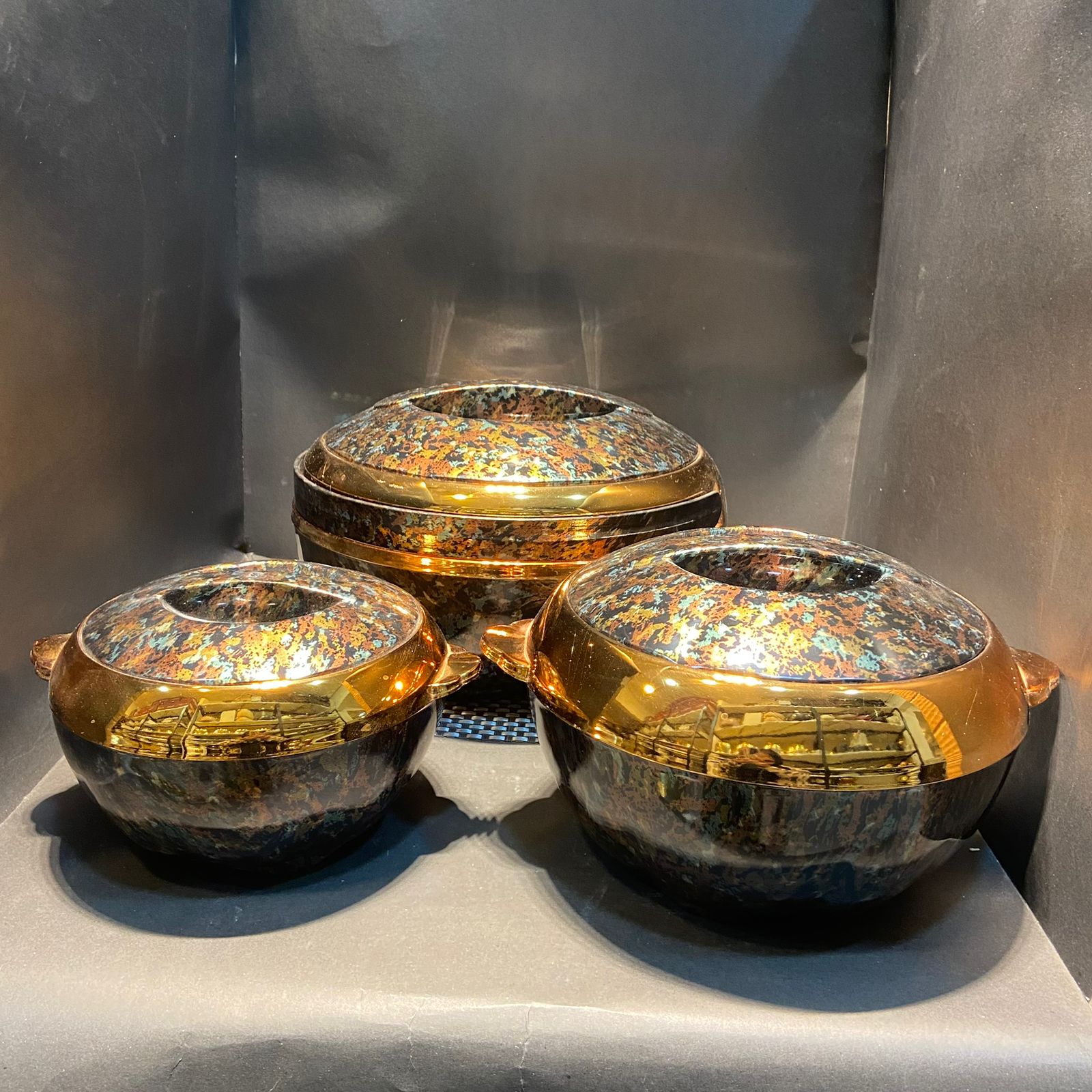 Set Of 3 Hot Pots