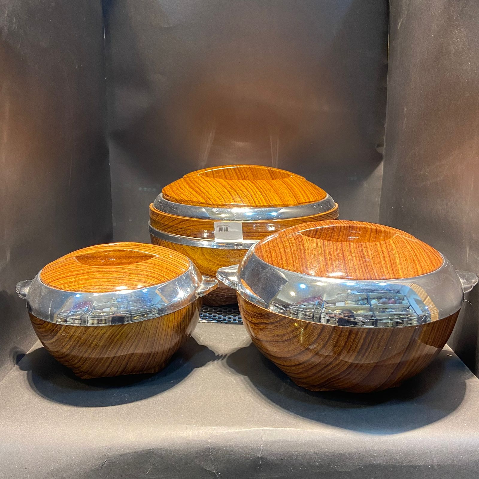 Set Of 3 Hot Pots