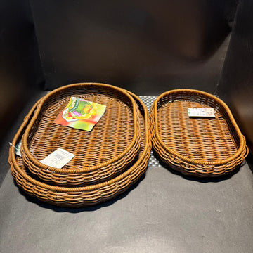 Bread Basket Flat Oval