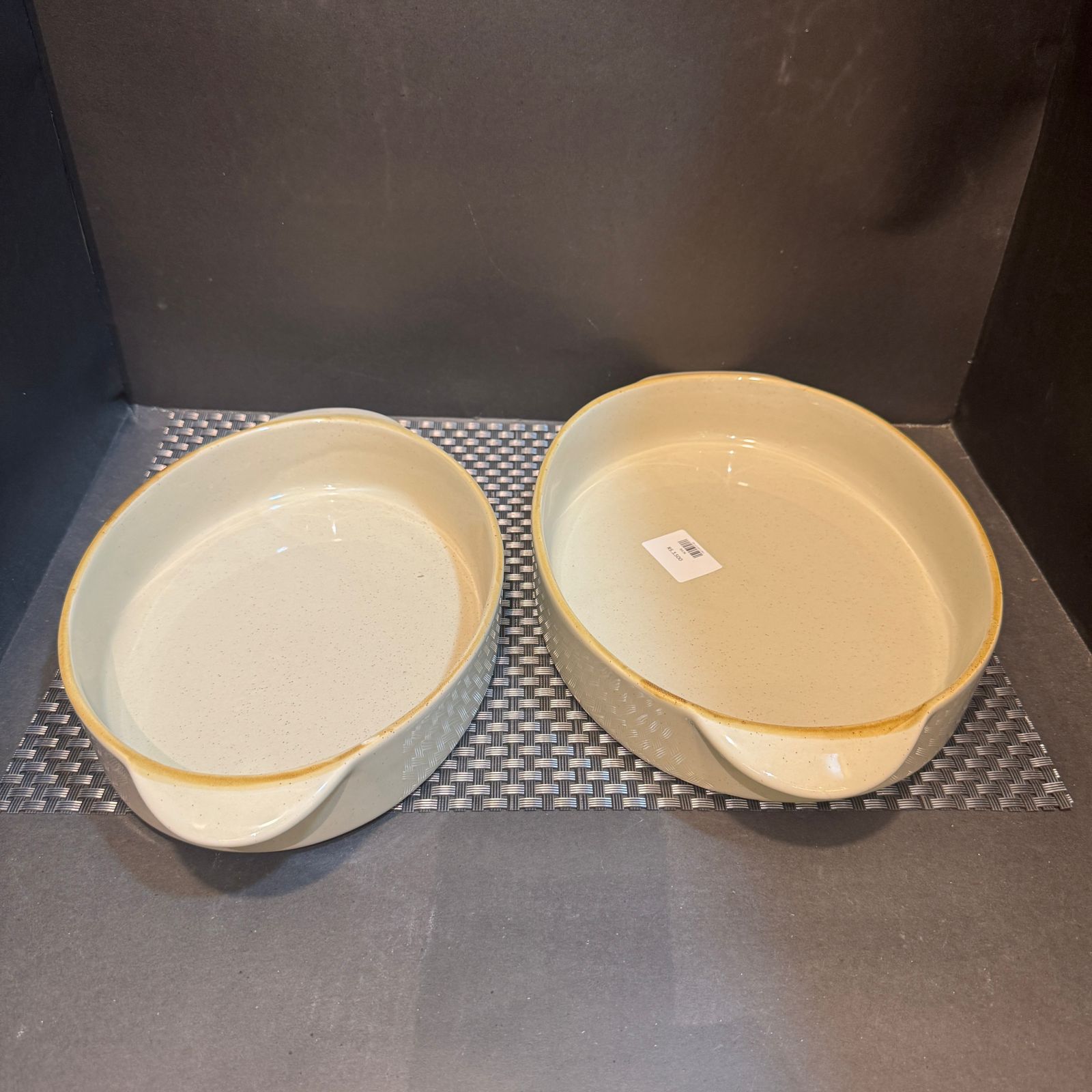 PORCELAIN OVAL DISH