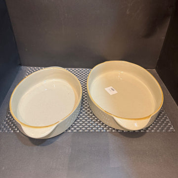 PORCELAIN OVAL DISH