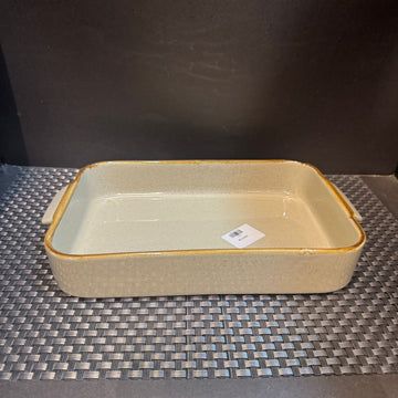 Porcelain Rect Deep Dish