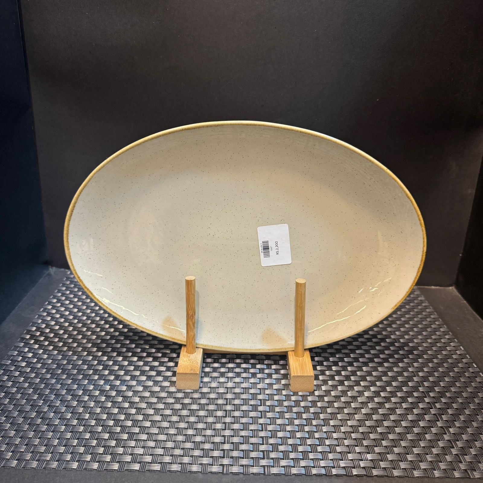 Porcelain Oval Dish