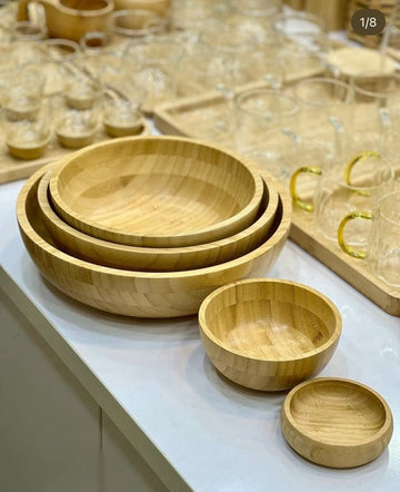 WOODEN BOWL S
