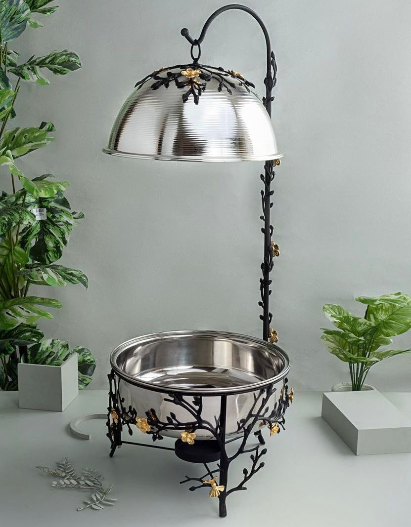 Oak Chafing Dish