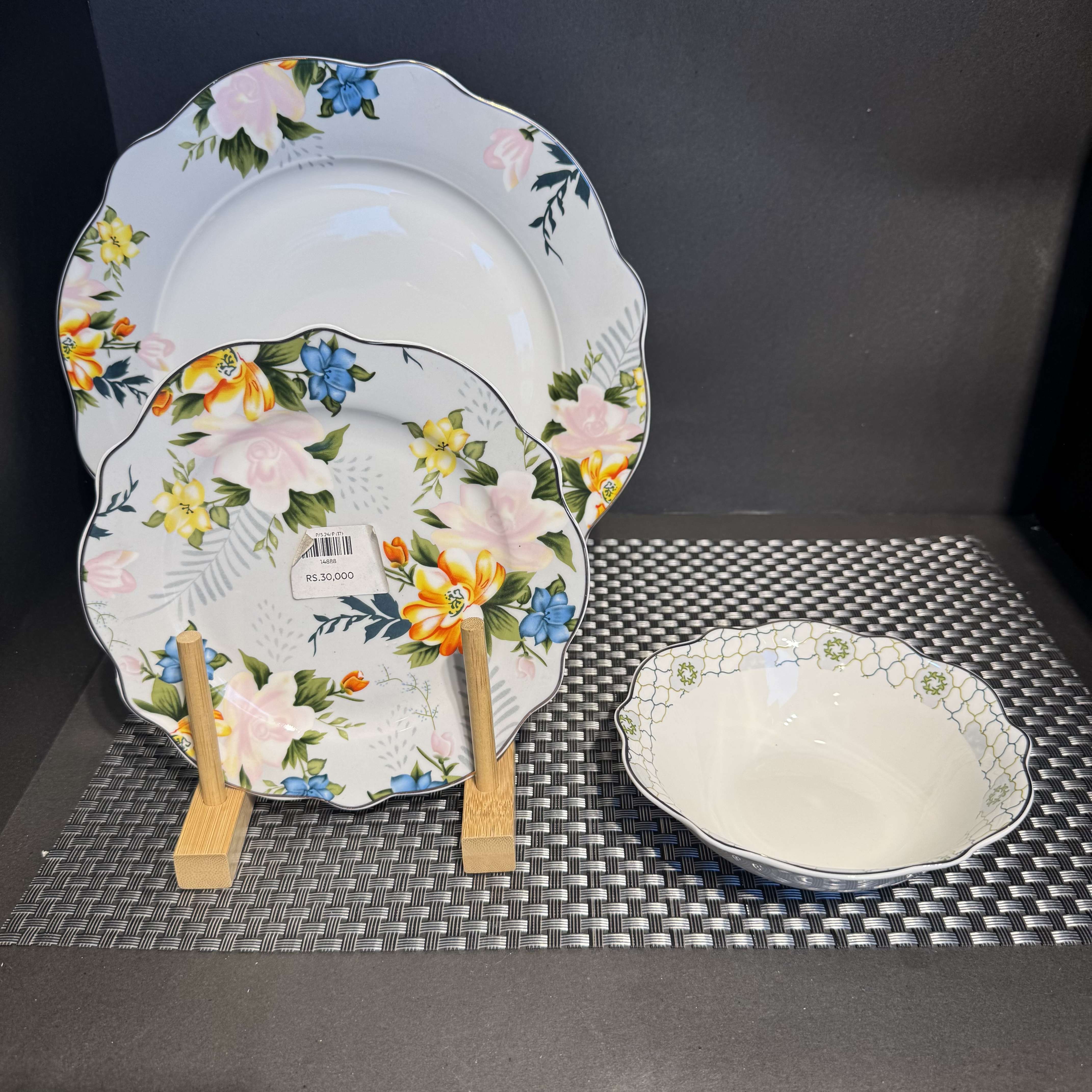 24/pcs Plate Set