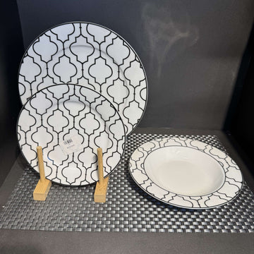 18/pcs Plate Set