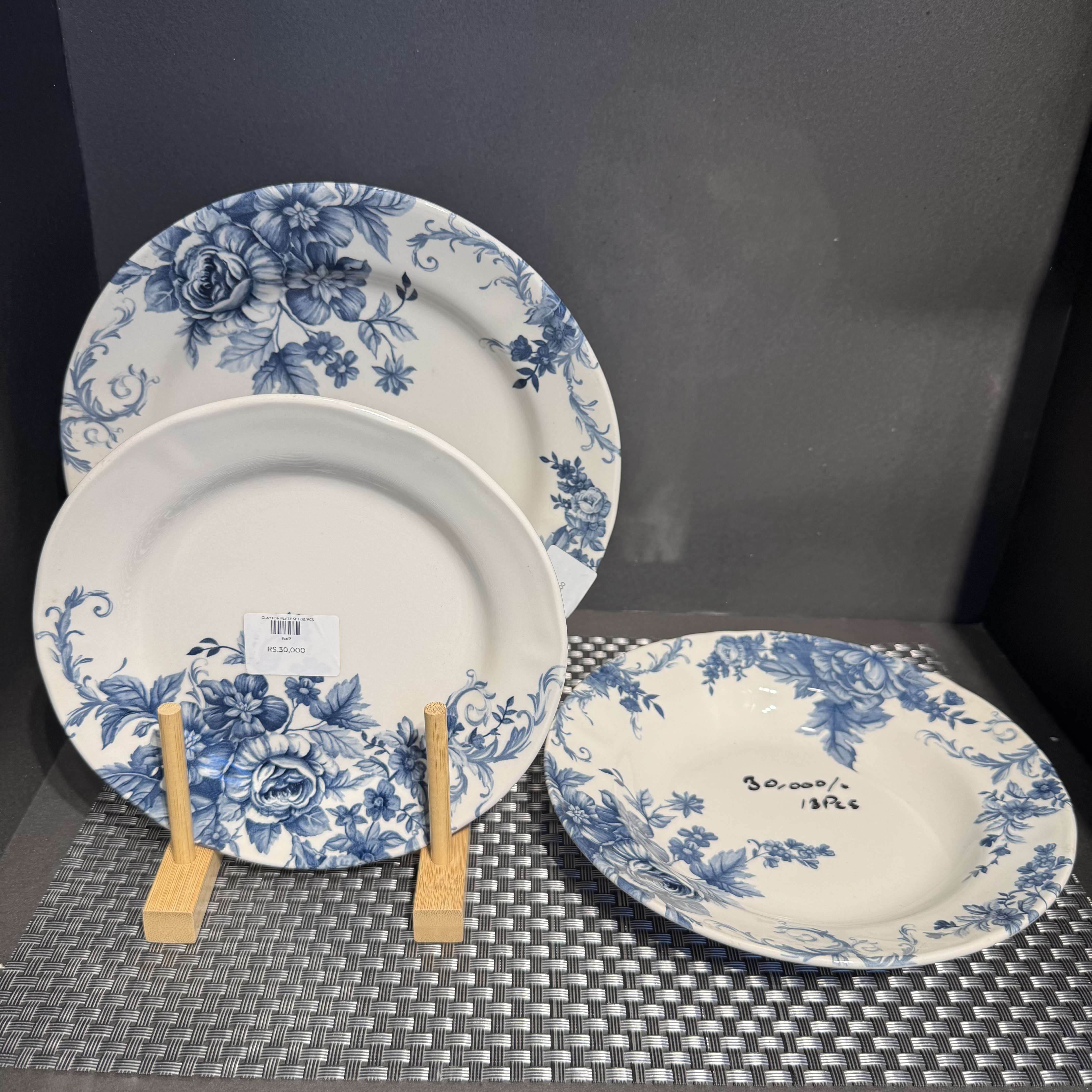 18/pcs Plate Set