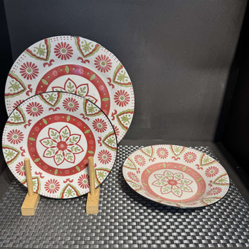 18/pcs Plate Set