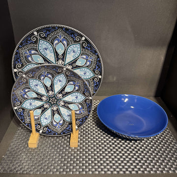 18/pcs Plate Set