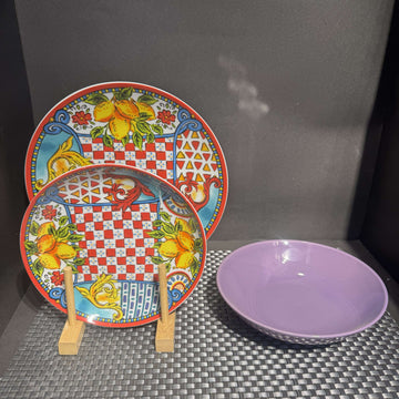 18/pcs Plate Set