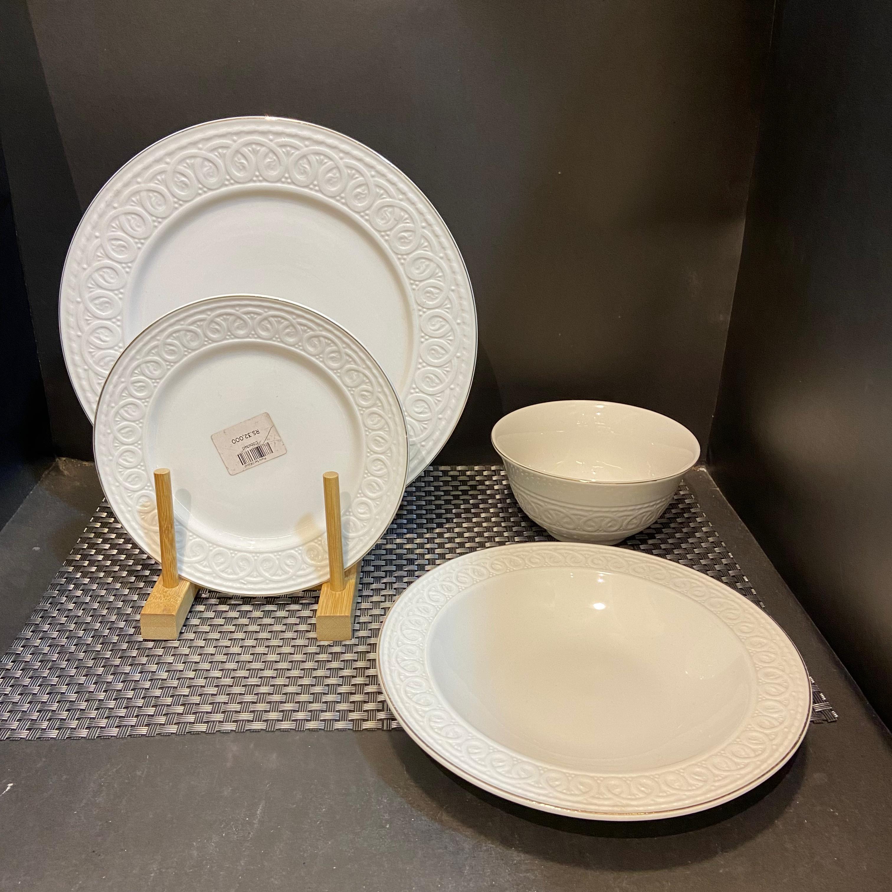 24/pcs Plate Set